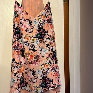 Woman’s floral tank top